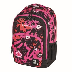 RUCSAC BE.BAG, MODEL BE.READY, DIMENSIUNE 46X33X23 CM, MOTIV PINK SUMMER