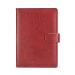 Agendă din piele Kenya Bordo, 15 x 21 cm