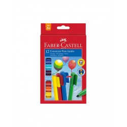 CARIOCA 12 CULORI CONNECTOR JUMBO FABER-CASTELL