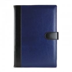 Agendă de lux Angola Blu/Negru, 17 x 24 cm