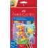 CREIOANE COLORATE ACUARELA 36 BUC + PENSULA FABER-CASTELL