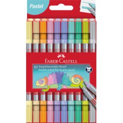 CARIOCA 10 CULORI PASTEL 2 CAPETE FABER-CASTELL