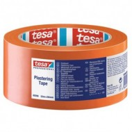 Banda de mascare pentru tencuieli Portocaliu tesa 60399-33mx50mm