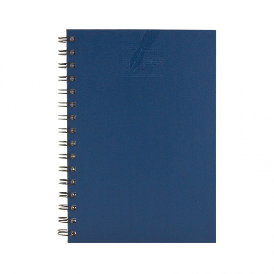 Agendă 479 Matra Blu cu spiră, nedatată 15 x 21 cm
