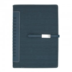 Agendă de lux Sirio Blu, 15 x 21 cm