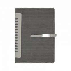 Agendă de lux Sirio Grigio, 15 x 21 cm