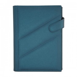 Agendă de lux Amalfi Blu Cobalto, 15 x 21 cm