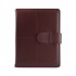 Agendă de lux cu clapă Bluette Bordo, 15 x 21 cm