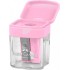ASCUTITOARE PLASTIC SIMPLA CU CONTAINER PASTEL FABER-CASTELL