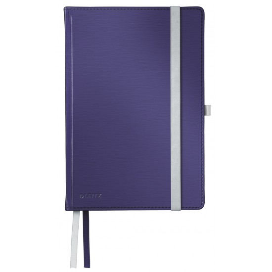 CAIET BIROU A5 DICTANDO ALBASTRU-VIOLET COPERTA CARTON STYLE LEITZ