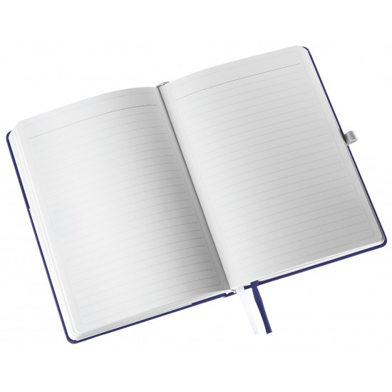 CAIET BIROU A5 DICTANDO ALBASTRU-VIOLET COPERTA CARTON STYLE LEITZ