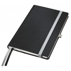 CAIET BIROU A5 DICTANDO NEGRU SATIN COPERTA CARTON STYLE LEITZ