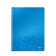 CAIET BIROU SPIRA A4 ARITMETICA ALBASTRU COPERTA PP WOW LEITZ CAIET BIROU SPIRA A4 ARITMETICA ALBASTRU COPERTA PP WOW LEITZ