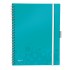 CAIET BIROU SPIRA A4 ARITMETICA TURCOAZ COPERTA PP BE MOBILE WOW LEITZ