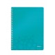 CAIET BIROU SPIRA A4 ARITMETICA TURCOAZ COPERTA PP WOW LEITZ CAIET BIROU SPIRA A4 ARITMETICA TURCOAZ COPERTA PP WOW LEITZ