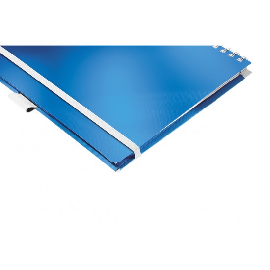 CAIET BIROU SPIRA A4 DICTANDO ALBASTRU COPERTA PP BE MOBILE WOW LEITZ