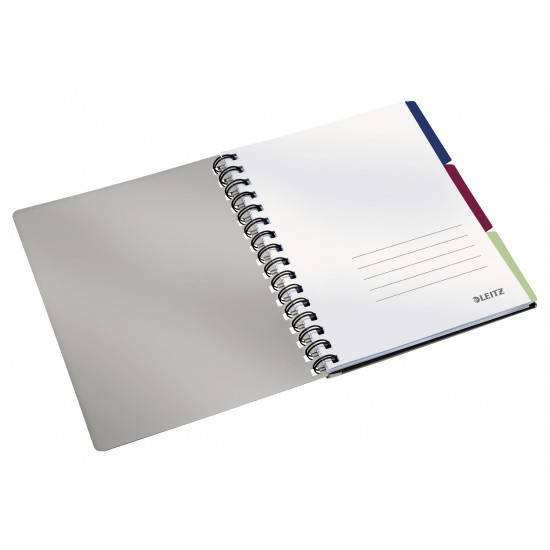CAIET BIROU SPIRA A5 ARITMETICA NEGRU-VIOLET EXECUTIVE BE MOBILE LEITZ CAIET BIROU SPIRA A5 ARITMETICA NEGRU-VIOLET EXECUTIVE BE MOBILE LEITZ