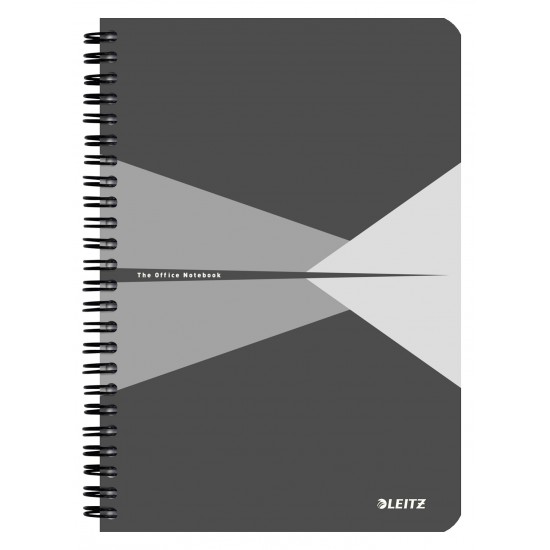 CAIET BIROU SPIRA A5 DICTANDO GRI OFFICE LEITZ CAIET BIROU SPIRA A5 DICTANDO GRI OFFICE LEITZ