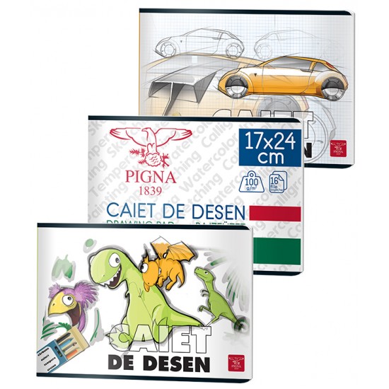 CAIET DESEN 16 FILE 110G PIGNA CAIET DESEN 16 FILE 110G PIGNA