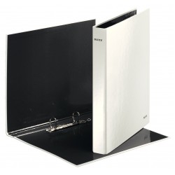 CAIET MECANIC A4 2 INELE 25MM/40MM ALB METALIZAT WOW LEITZ