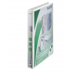 CAIET MECANIC A4 4 INELE 20MM/38MM ALB MAXI PANORAMA LEITZ