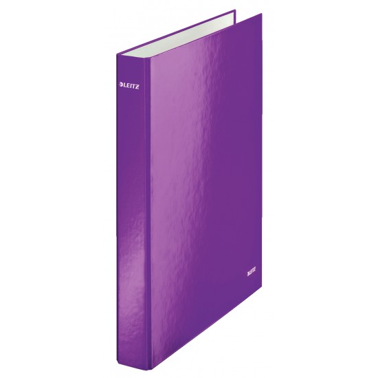 CAIET MECANIC A4 4 INELE 25MM/40MM MOV METALIZAT WOW LEITZ CAIET MECANIC A4 4 INELE 25MM/40MM MOV METALIZAT WOW LEITZ