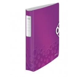 CAIET MECANIC A4 4 INELE 30MM/52MM MOV METALIZAT SOFTCLICK LEITZ