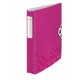 CAIET MECANIC A4 4 INELE 30MM/52MM ROZ METALIZAT SOFTCLICK LEITZ CAIET MECANIC A4 4 INELE 30MM/52MM ROZ METALIZAT SOFTCLICK LEITZ