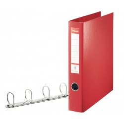 CAIET MECANIC A4 4 INELE 40MM/60MM ROSU JUMBO ESSELTE