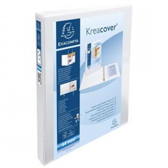 CAIET MECANIC A4+ 4 INELE 34 MM 2 BUZUNARE KREACOVER EXACOMPTA CAIET MECANIC A4+ 4 INELE 34 MM 2 BUZUNARE KREACOVER EXACOMPTA
