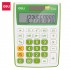 CALCULATOR BIROU 12DIG ALB-VERDE 1238 DELI