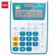 CALCULATOR BUZUNAR 12DIG ALB-ALBASTRU 1122 DELI CALCULATOR BUZUNAR 12DIG ALB-ALBASTRU 1122 DELI