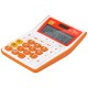 CALCULATOR BUZUNAR 12DIG ALB-PORTOCALIU 1122 DELI CALCULATOR BUZUNAR 12DIG ALB-PORTOCALIU 1122 DELI