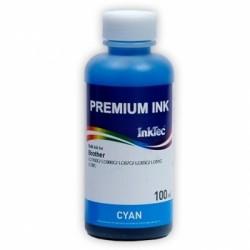 Cerneala 100ML B1100-100MC pentru Brother LC123,LC1100,LC980,LC67,LC65,LC38. Culoare: cyan.