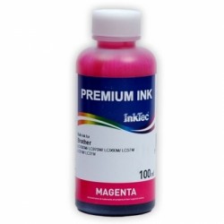 Cerneala 100ML B1100-100MM pentru Brother LC123,LC1100,LC980,LC67,LC65,LC38. Culoare: magenta.