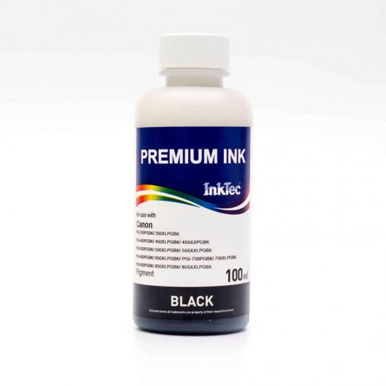 Cerneala 100ML C5050-100MB pentru Canon PGI-250PGBK/ 250XLPGBK/ 450PG. Culoare: black.