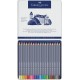 CREIOANE COLORATE AQUARELLE 24 CULORI GOLDFABER CUT. METAL FABER-CASTELL