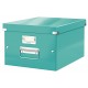 CUTIE DEPOZITARE MEDIE TURCOAZ CLICK&STORE LEITZ