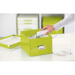 CUTIE DEPOZITARE MICA VERDE CLICK&STORE LEITZ