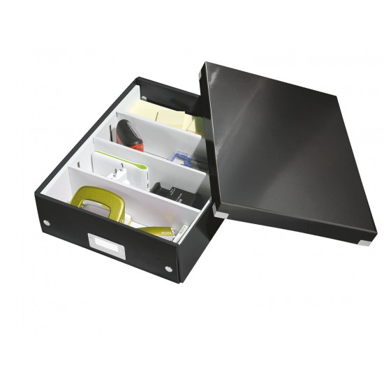 CUTIE ORGANIZER MEDIE NEAGRA CLICK&STORE LEITZ