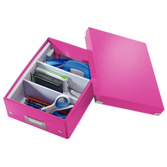 CUTIE ORGANIZER MICA ROZ CLICK&STORE LEITZ