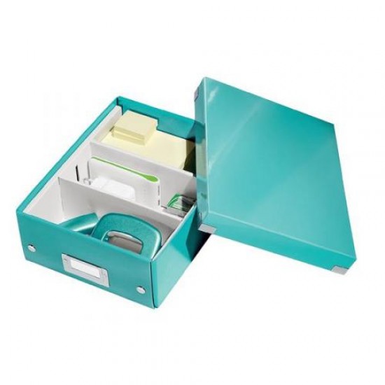 CUTIE ORGANIZER MICA TURCOAZ CLICK&STORE LEITZ