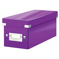 CUTIE PENTRU CD-URI MOV CLICK&STORE LEITZ