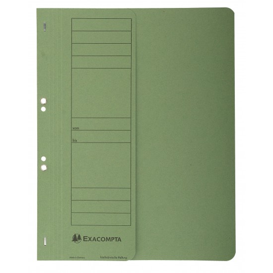 DOSAR CARTON CAPSE 1/2 VERDE EXACOMPTA