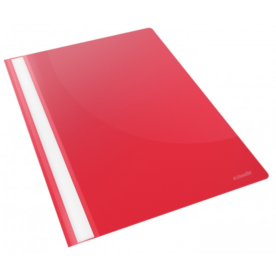 DOSAR PLASTIC CU SINA ROSU 25/SET ESSELTE