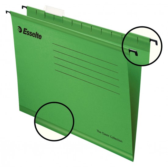 DOSAR SUSPENDABIL VERDE STANDARD PENDAFLEX ESSELTE
