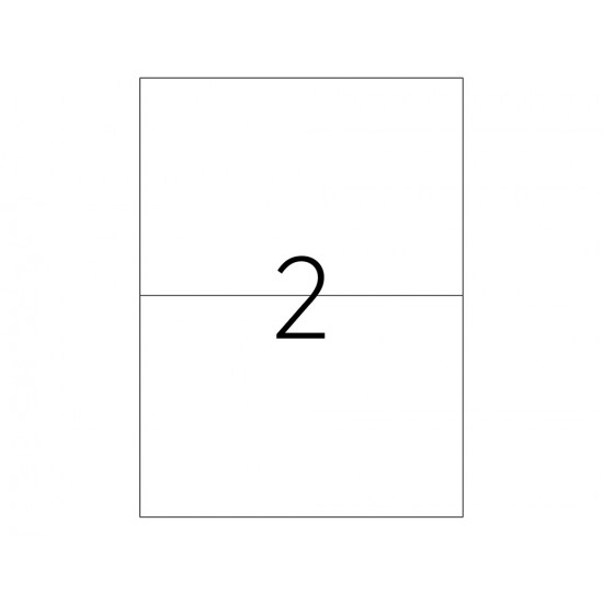 ETICHETE 2/A4 210*148.5MM COLTURI DREPTE 100/TOP TANEX