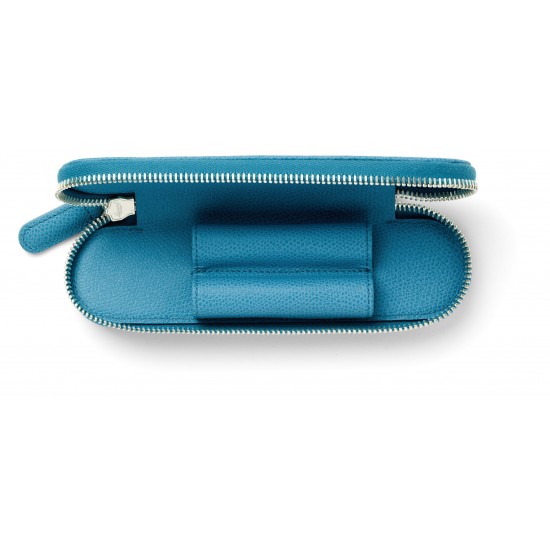 ETUI 2 INSTRUMENTE DE SCRIS BLEU GULF GRAF VON FABER-CASTELL