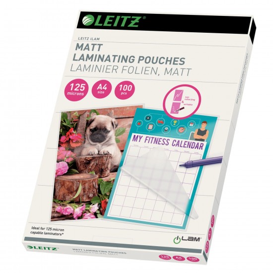 FOLIE A4 125 MICRONI 100/TOP MATA UDT LEITZ