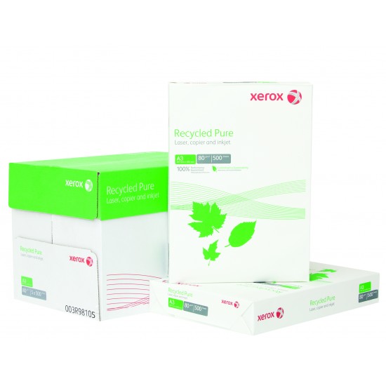 HARTIE COPIATOR A3 RECYCLED PURE 80G 500/TOP XEROX